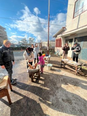 新春お餅つき大会に多数のご来場ありがとうございました！