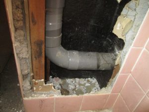 排水管の破損